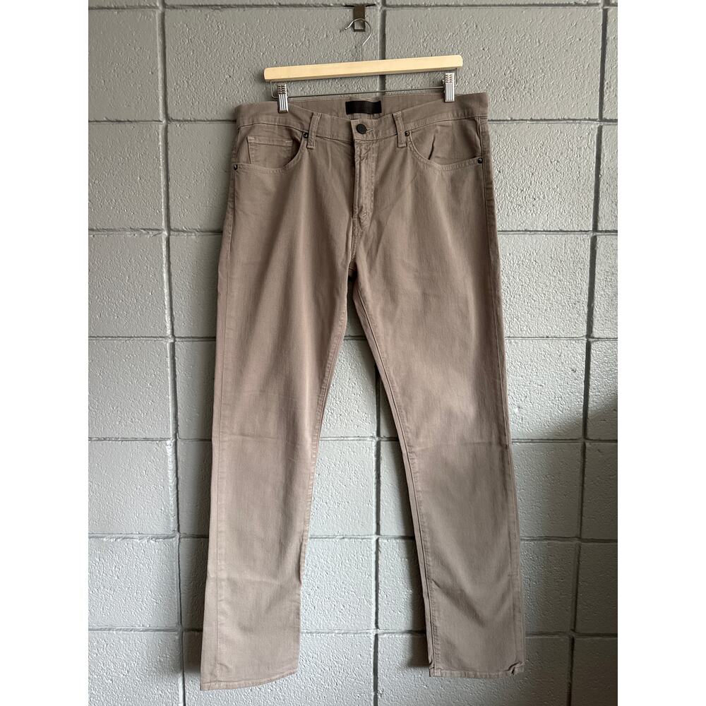 J Brand Tyler Slim Fit Straight Leg Pant in Sergeant size 36x34